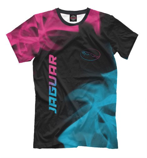 

Мужская футболка Jaguar Neon Gradient (smoke)