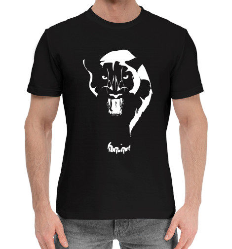 

Мужская хлопковая футболка Пантера