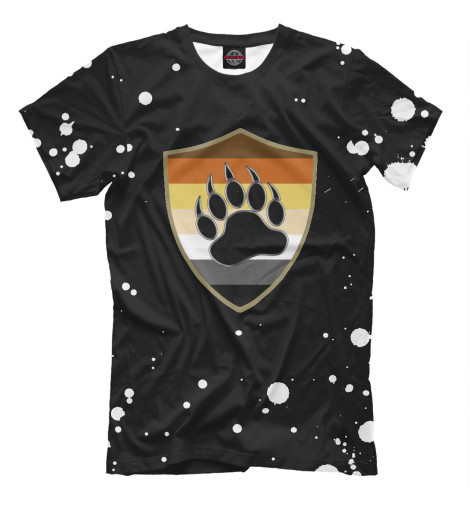 

Мужская футболка Bear Pride Shield Bear
