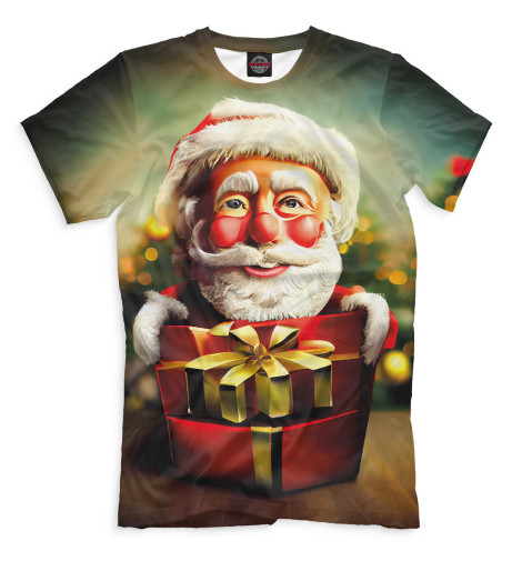 

Мужская футболка Санта 2