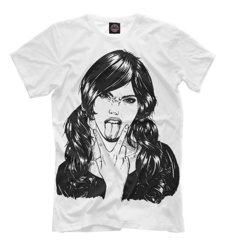 

Мужская футболка Девушка