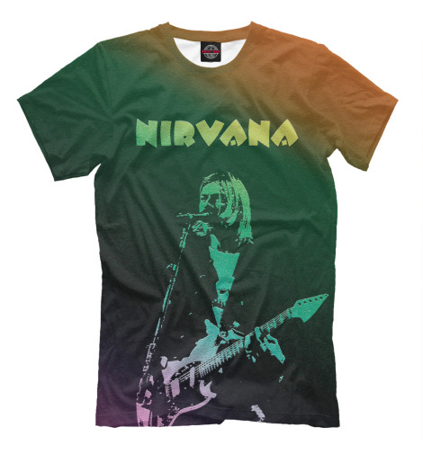 

Мужская футболка Nirvana