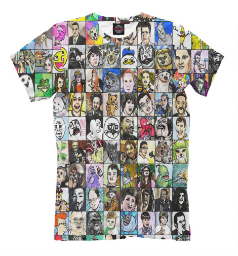 

Мужская футболка Популярные мемасы