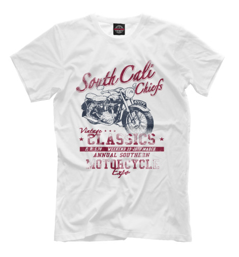 

Мужская футболка Vintage Moto