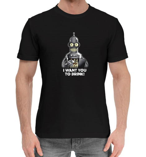 

Мужская хлопковая футболка Futurama