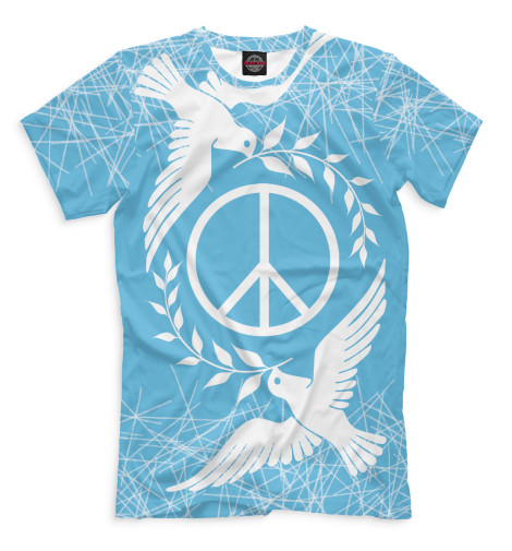 

Мужская футболка Peace