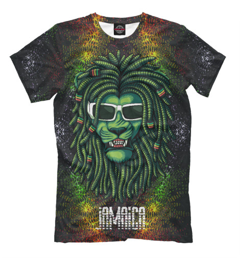 

Мужская футболка Lion Jamaica