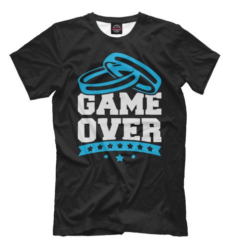 

Мужская футболка GAME OVER