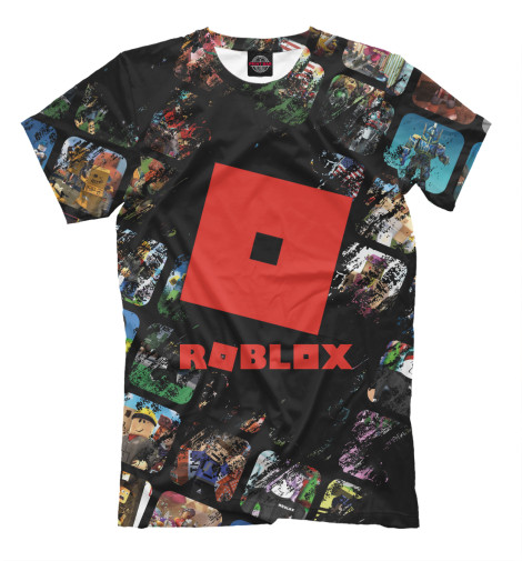 

Мужская футболка Роблокс лого