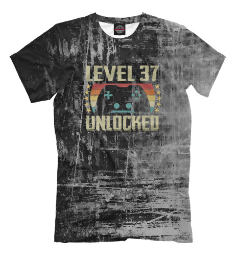 

Мужская футболка LEVEL 37 UNLOCKED Gaming