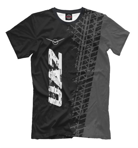 

Мужская футболка UAZ Speed Шины (темный фон)