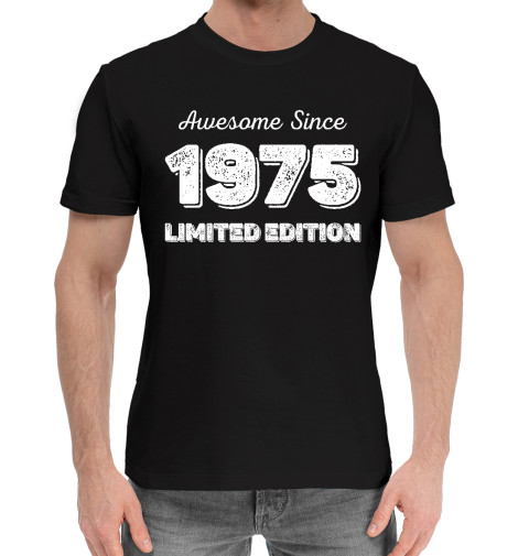 

Мужская хлопковая футболка Awesome Since 1975