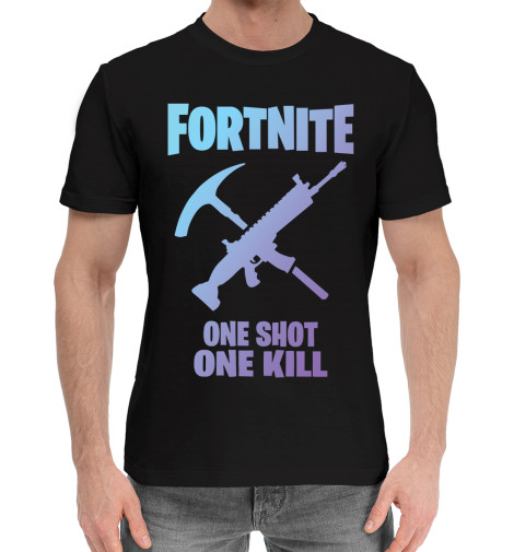 

Мужская хлопковая футболка Fortnite