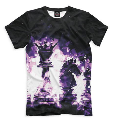 

Мужская футболка Шахматные фигуры
