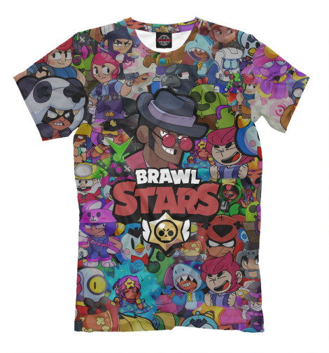 

Мужская футболка Brawl Stars:Brock