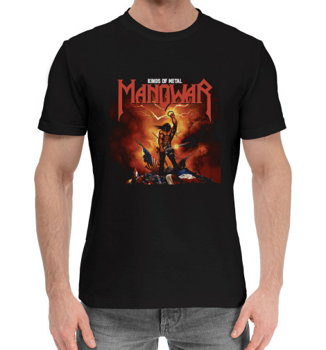 

Мужская хлопковая футболка Manowar
