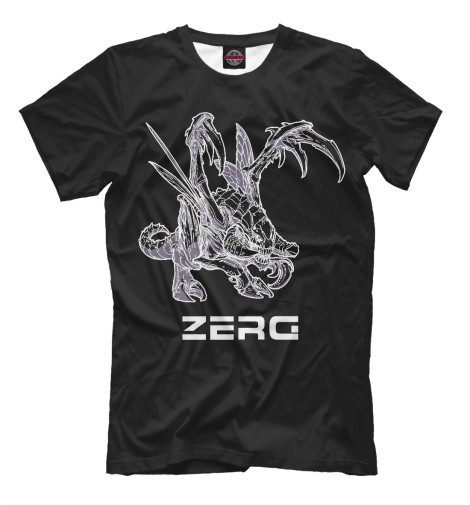 

Мужская футболка StarCraft II Zerg