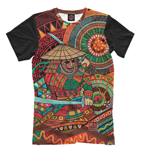 

Мужская футболка Сны самурая