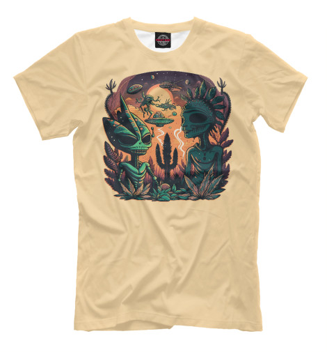 

Мужская футболка Пришельцы в Мексике