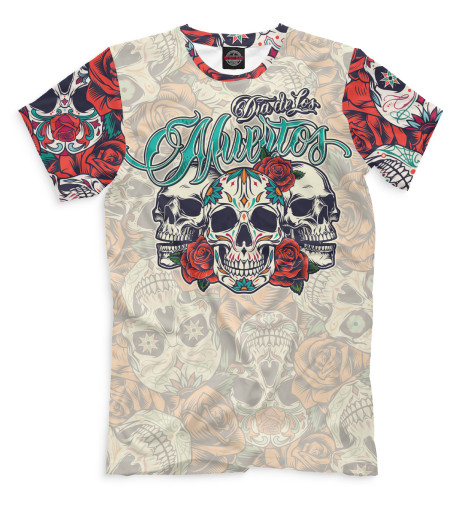 

Мужская футболка Dia de Los