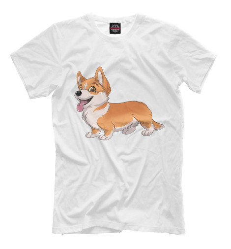

Мужская футболка Корги