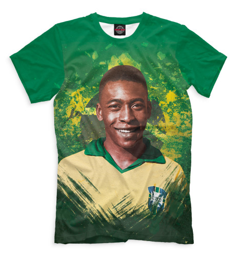 

Мужская футболка Футболист Пеле