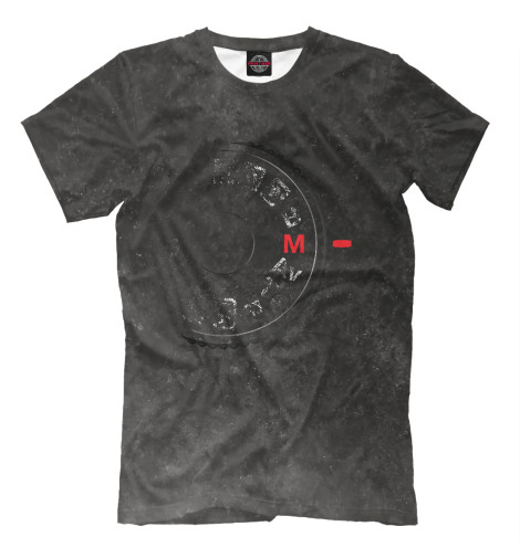 

Мужская футболка Shoot manual (distressed)
