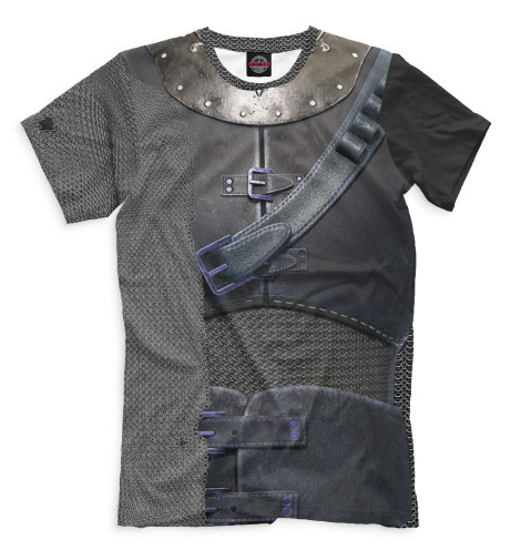 

Мужская футболка Доспехи кольчуга