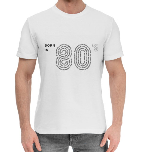 

Мужская хлопковая футболка Old school 80s