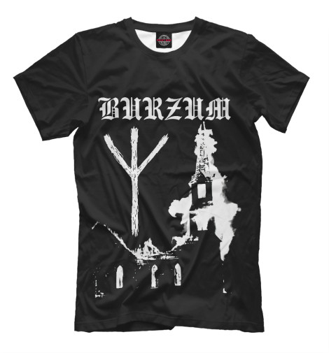 

Мужская футболка Burzum с лого