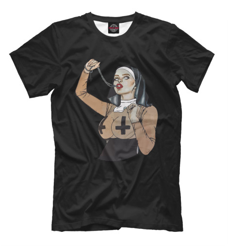 

Мужская футболка Sexy Nun