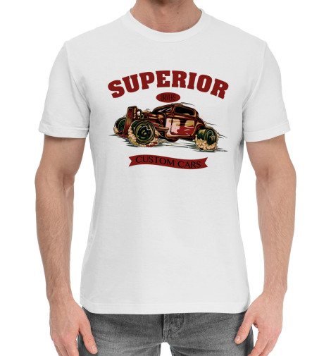 

Мужская хлопковая футболка Авто ретро