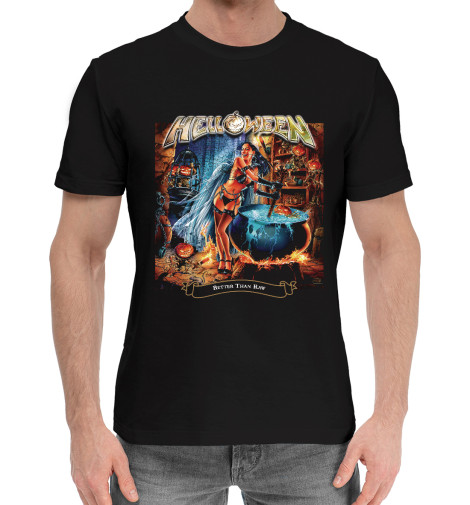 

Мужская хлопковая футболка Helloween