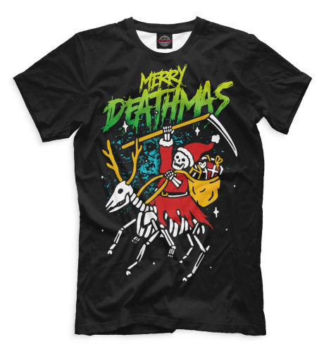 

Мужская футболка Merry Deathmas