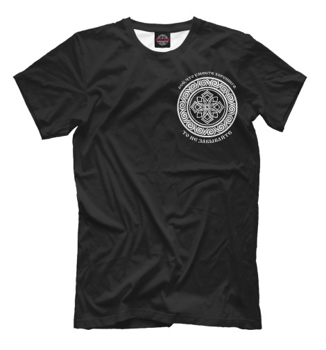 

Мужская футболка Всё, что умеете хорошего,то не забывайте