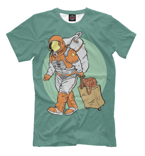 Мужская футболка Космическое путешествие, Космос  - купить