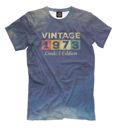 

Мужская футболка Vintage 1973
