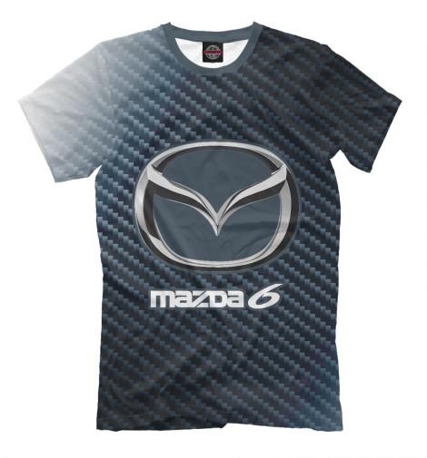 

Мужская футболка Mazda 6 - Карбон