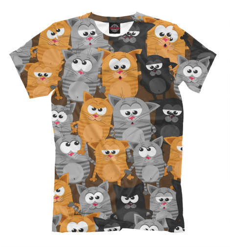 

Мужская футболка Котятки