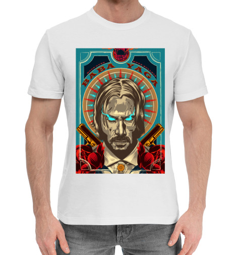 

Мужская хлопковая футболка Джон Уик