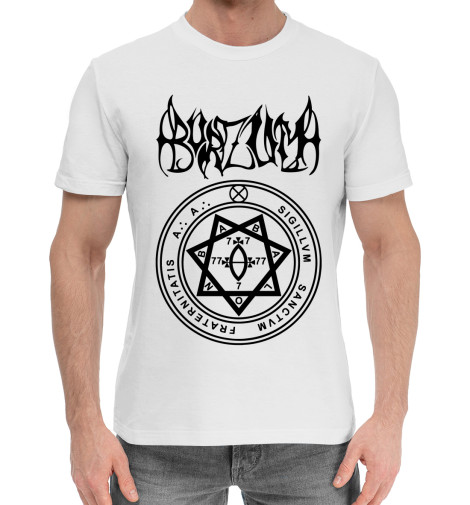 

Мужская хлопковая футболка Burzum