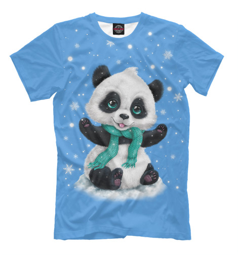 

Мужская футболка Первый снег