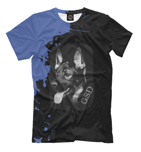 

Мужская футболка German Shepherd Dog - GSD