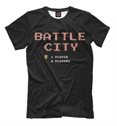 

Мужская футболка Battle City | Танчики