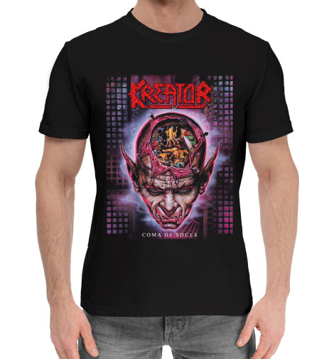 

Мужская хлопковая футболка Kreator