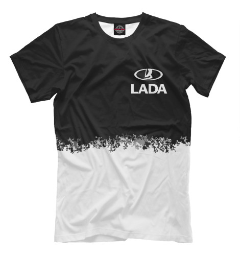 

Мужская футболка LADA | Наш бренд +краски