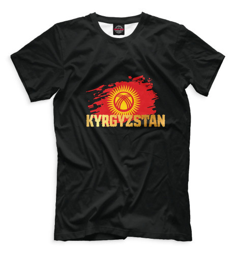 

Мужская футболка Kyrgyzstan