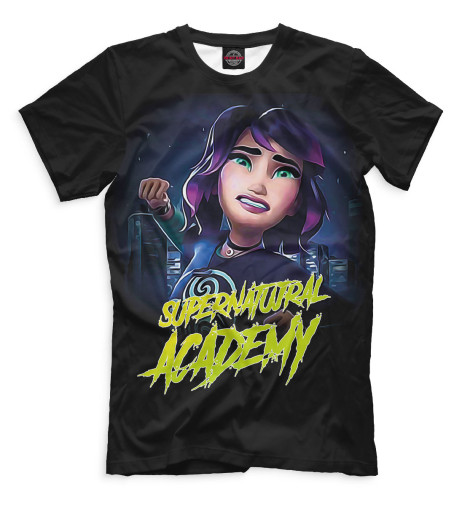 

Мужская футболка Supernatural academy