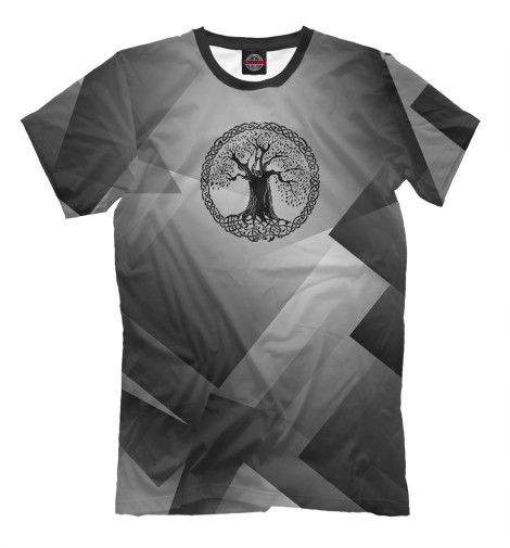 

Мужская футболка Древо жизни урбан камуфляж