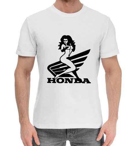 

Мужская хлопковая футболка Honda